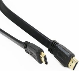 Omega OCHB45 HDMI Gold Platted Кабель 1.5 метров 19pin / 2160p / Ultra HD / 4K Черный цена и информация | Кабели и провода | pigu.lt