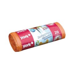 „York York“ šiukšlių maišai 35L / 20vnt kaina ir informacija | Šiukšlių maišai | pigu.lt