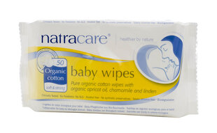 Drėgnos servetėlės kūdikiams Nantracare 50 vnt. kaina ir informacija | Kosmetika vaikams ir mamoms | pigu.lt