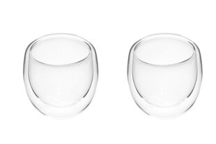 Maku borosilikatinio stiklo puodeliai, 2 vnt. kaina ir informacija | Taurės, puodeliai, ąsočiai | pigu.lt