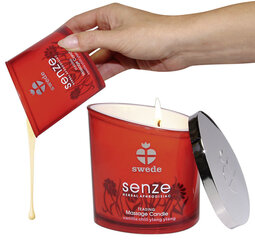 Kvepianti žvakė - masažo aliejus Senze Herbal 150 ml. kaina ir informacija | Masažo aliejai | pigu.lt