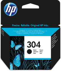 Rašalinė spausdintuvo kasetė HP 304 (N9K06AE), juoda kaina ir informacija | Kasetės rašaliniams spausdintuvams | pigu.lt