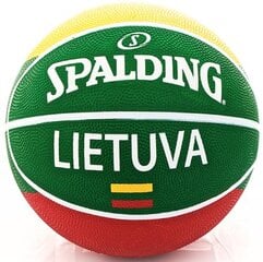 Krepšinio kamuolys Spalding RBR Lietuva, 7 dydis kaina ir informacija | Krepšinio kamuoliai | pigu.lt