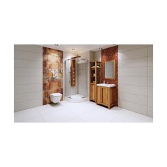 Apatinė vonios spintelė Classic 40, ruda kaina ir informacija | Vonios spintelės | pigu.lt