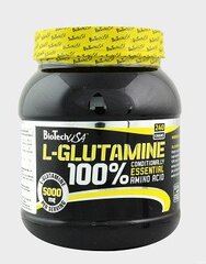 Biotech USA 100% L-Aminorūgštys Glutamine, 240 g kaina ir informacija | Aminorūgštys | pigu.lt