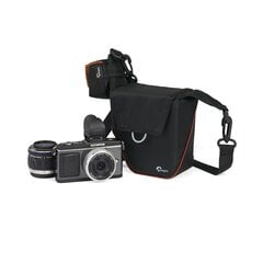 LowePro LP36334 Compact Courier 70 (13x7x11.5cm) Photo / GoPro Camera Shoulder Bag Black kaina ir informacija | Dėklai vaizdo kameroms | pigu.lt