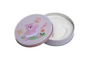 Kojytės ar rankytės įspaudas Baby HandPrint, rožinis kaina ir informacija | Antspaudai kūdikiams | pigu.lt