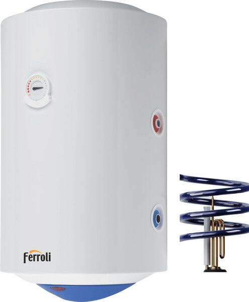 Kombinuotas vandens šildytuvas Ferroli CALYPSO MT 80, vertikalus kaina ir informacija | Vandens šildytuvai | pigu.lt
