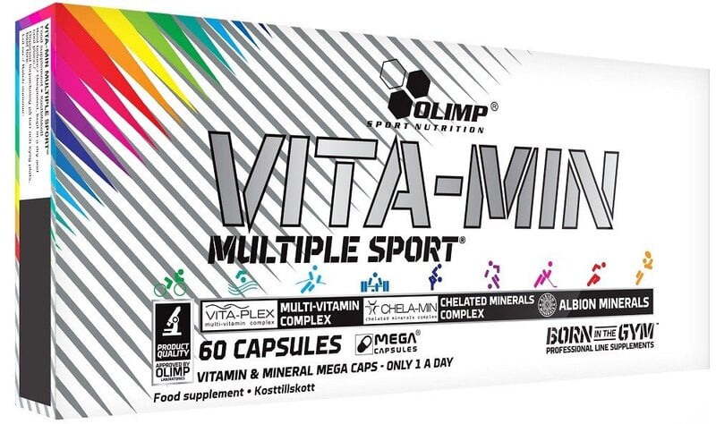 Maisto papildas Olimp Vita-min Multiple Sports, 60 kaps.
