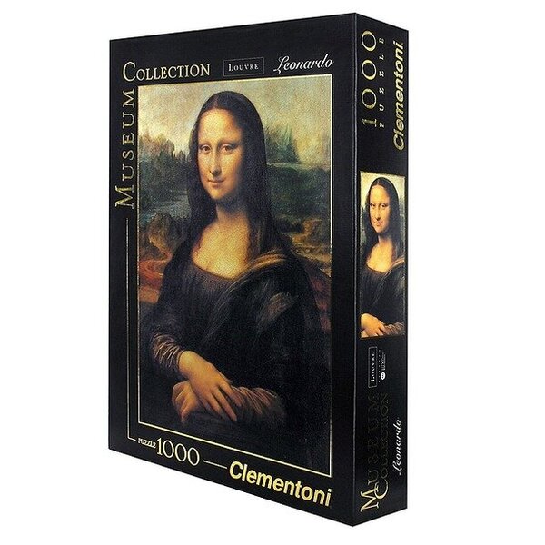 Dėlionė Clementoni Multi-Colour Leonardo Da Vinci Mona Lisa 1000 d. kaina ir informacija | Dėlionės (puzzle) | pigu.lt