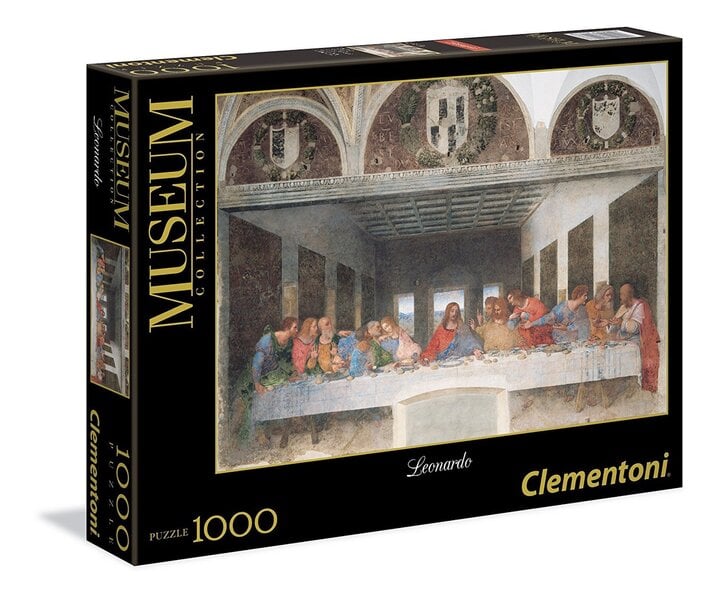 Dėlionė Clementoni Leonardo Paskutinė Vakarienė, 1000 d. kaina ir informacija | Dėlionės (puzzle) | pigu.lt