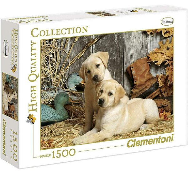 Dėlionė Clementoni 31976 High Quality Hunting Dogs, 1500 d. kaina ir informacija | Dėlionės (puzzle) | pigu.lt