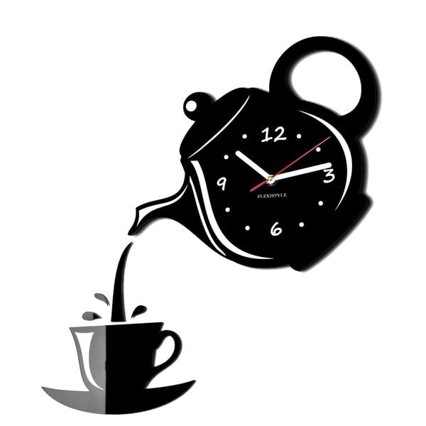 Sieninis laikrodis Kavinukas su puodeliu kaina