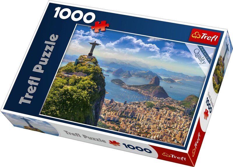 Dėlionė Trefl "Rio de Žaneiras", 1000 d. kaina ir informacija | Dėlionės (puzzle) | pigu.lt