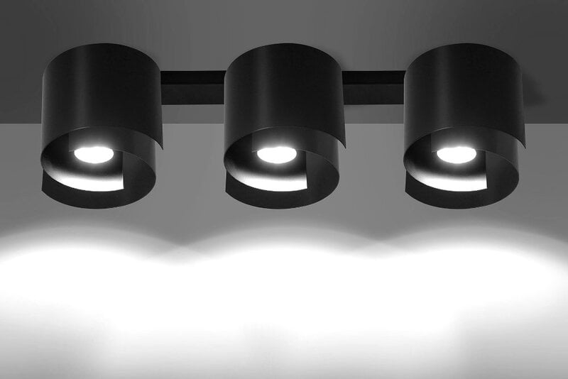Emibig šviestuvas Style 3 Black kaina ir informacija | Lubiniai šviestuvai | pigu.lt