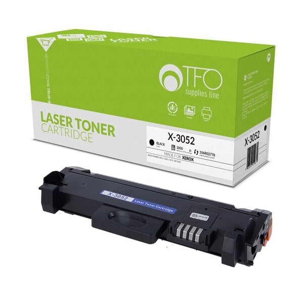 TFO X-3052, juoda kaina ir informacija | Kasetės lazeriniams spausdintuvams | pigu.lt