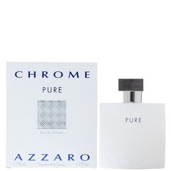 Tualetinis vanduo Azzaro Chrome Pure EDT vyrams 50 ml kaina ir informacija | Kvepalai vyrams | pigu.lt