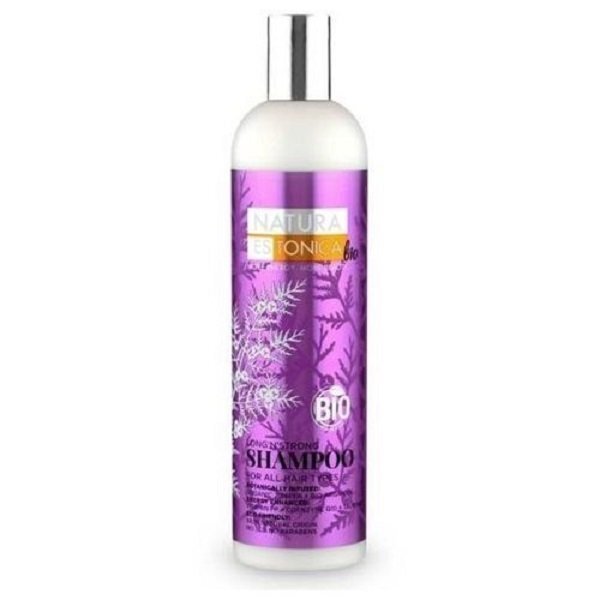 Stiprinantis šampūnas ilgiems plaukams Natura Estonica BIO 400 ml kaina ir informacija | Šampūnai | pigu.lt
