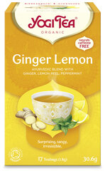 Arbata YogiTea® Ginger Lemon, 30.6 g kaina ir informacija | Arbata | pigu.lt