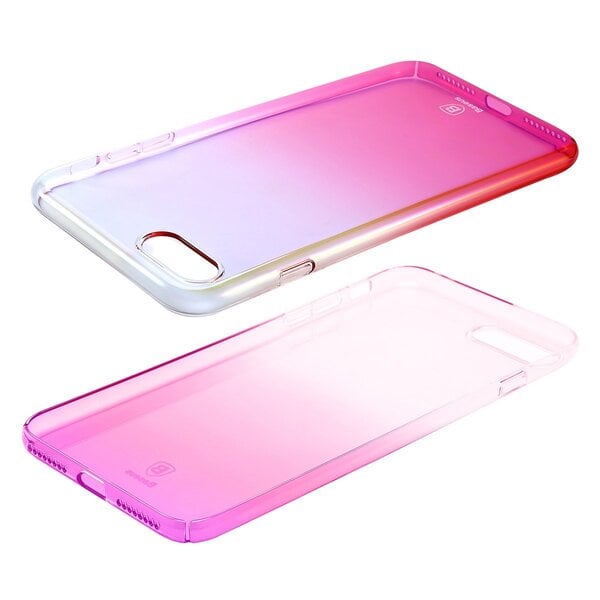 Dėklas Telefonui Baseus Glaze Case Impact Silicone Case For Apple Iphone 6 6s Plus Transparent Pink Iphone 6s Kaina Pigu Lt