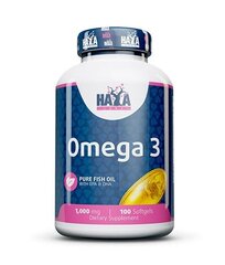 Haya Labs Omega 3 100 kaps., MP-893/17 kaina ir informacija | Vitaminai, maisto papildai, preparatai imunitetui | pigu.lt