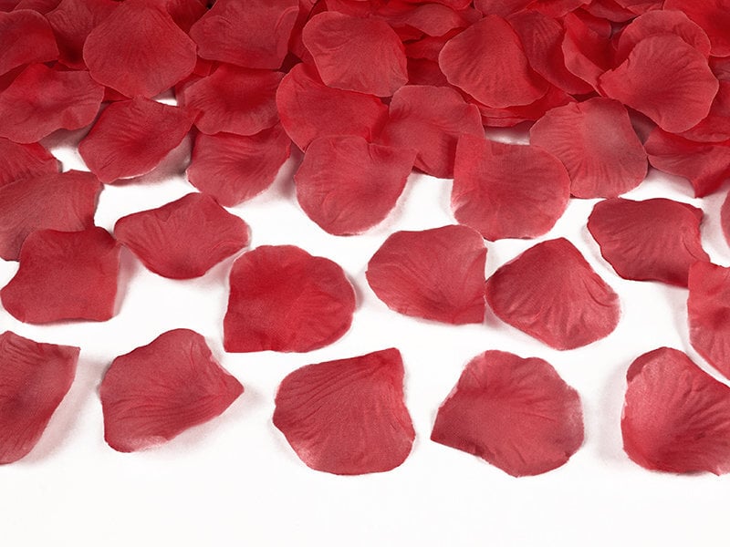 Rožių žiedlapiai 500 vnt., raudoni kaina ir informacija | Dekoracijos šventėms | pigu.lt