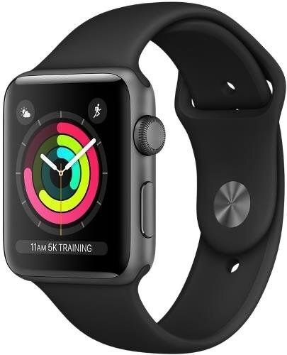 Išmanusis laikrodis Apple Watch S3, Black/Space Gray Aluminum kaina ir informacija | Išmanieji laikrodžiai (smartwatch) | pigu.lt