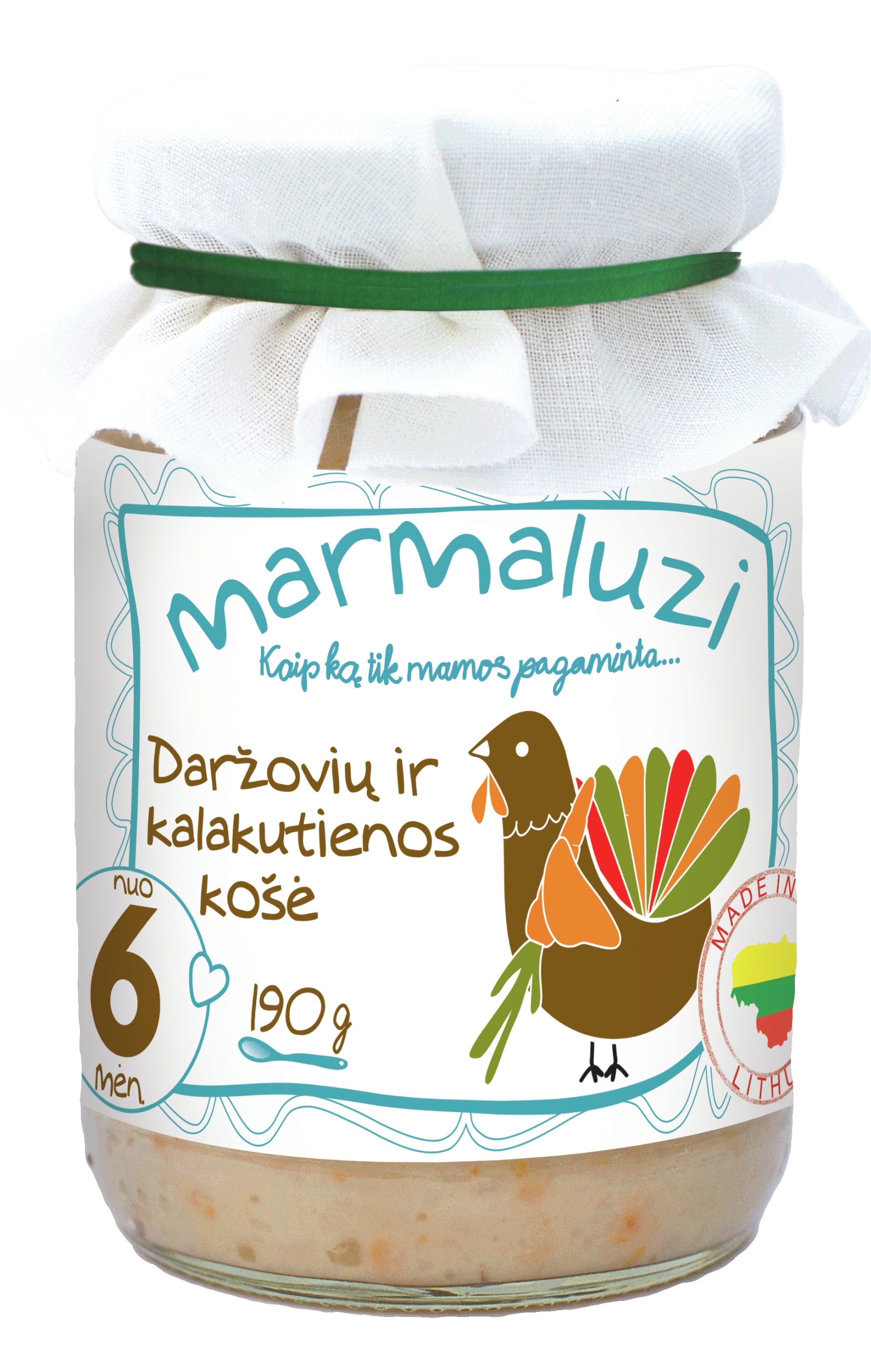 Пюре marmaluzi овощное