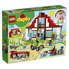 Конструктор 10869 LEGO® DUPLO Приключения на ферме цена и информация | Конструкторы и кубики | pigu.lt