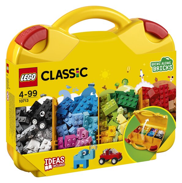 10713 LEGO® Classic Kaladėlių lagaminas kaina