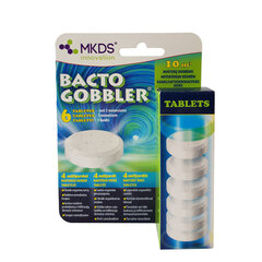 MKDS BACTO GOBBLER biologinės tabletės nuotekoms kaina ir informacija | Mikroorganizmai, bakterijos | pigu.lt