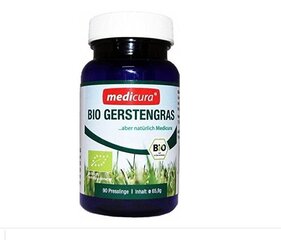 Maisto papildas Bio Gerstengrass (liet. miežių želmenų) Medicura, 90 tablečių kaina ir informacija | Vitaminai, maisto papildai, preparatai gerai savijautai | pigu.lt