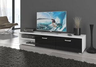 TV staliukas Magic, baltas/juodas kaina ir informacija | TV staliukas Magic, baltas/juodas | pigu.lt