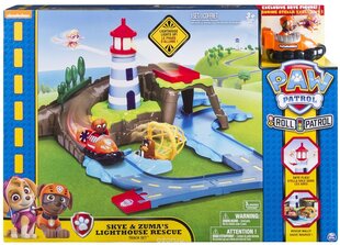 paw patrol train track and road