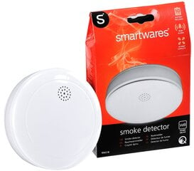 Dūmų detektorius Smartwares RM218 su integruota 10 metų baterija kaina ir informacija | Dūmų, dujų detektoriai | pigu.lt