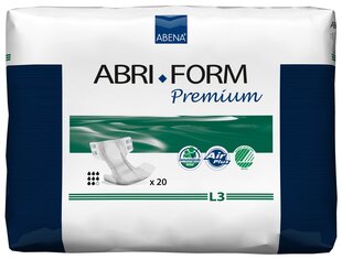 Suaugusiųjų sauskelnės Abena Abri-Form L3 Premium 20 vnt. kaina ir informacija | Slaugos prekės | pigu.lt