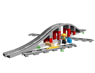 LEGO DUPLO Town  Железнодорожный мост  цена и информация | Конструкторы и кубики | pigu.lt