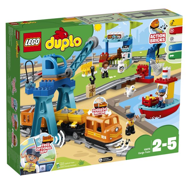 10875 LEGO® DUPLO Krovininis traukinys kaina
