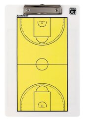 Taktinė krepšinio lenta Tremblay, geltona kaina ir informacija | Kitos krepšinio prekės | pigu.lt