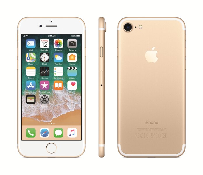 Apple Iphone 7 32 GB, Gold (Atnaujinta) A-klasė kaina
