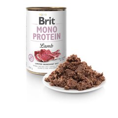 BRIT CARE konservai Mono protein su ėriena, 400 g kaina ir informacija | Konservai šunims | pigu.lt