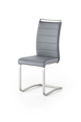 2-jų kėdžių komplektas Pescara, pilkas kaina ir informacija | Virtuvės ir valgomojo kėdės | pigu.lt