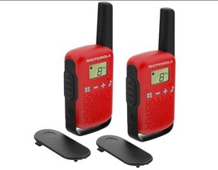 Motorola T42RED, Raudona kaina ir informacija | Radijo stotelės, racijos | pigu.lt