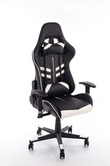 Игровой стул 9206, черный / белый цена и информация | Офисные кресла | pigu.lt