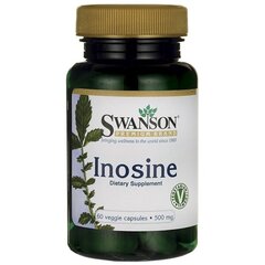 Maisto papildas Swanson Inozinas 500 mg., 60 kapsulių kaina ir informacija | Vitaminai, maisto papildai, preparatai gerai savijautai | pigu.lt