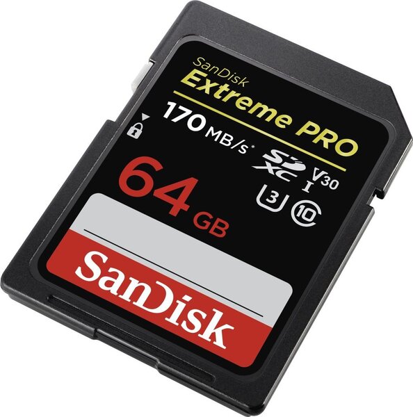SanDisk Extreme Pro SDXC UHS-I 64 GB kaina