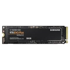 SSD M.2 500GB Samsung 970 EVO Plus цена и информация | Внутренние жёсткие диски (HDD, SSD, Hybrid) | pigu.lt