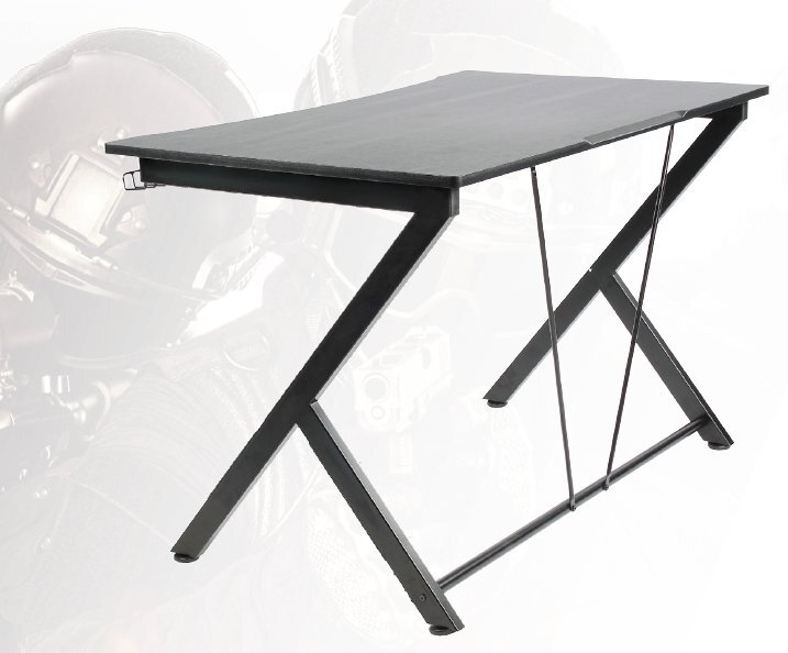 Žaidimų stalas Deltaco Gaming GAM-055, juodas kaina