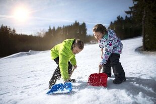 Vaikiškas sniego kastuvas Junior Viking, 87 cm kaina ir informacija | Sniego kastuvai, stūmikliai | pigu.lt
