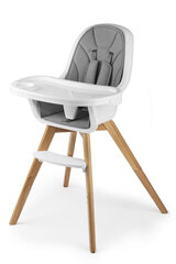 Maitinimo kėdutė Kinderkraft Tixi, grey kaina ir informacija | Maitinimo kėdutės | pigu.lt